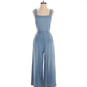 Madewell Stylish Blue Denim Jumpsuit